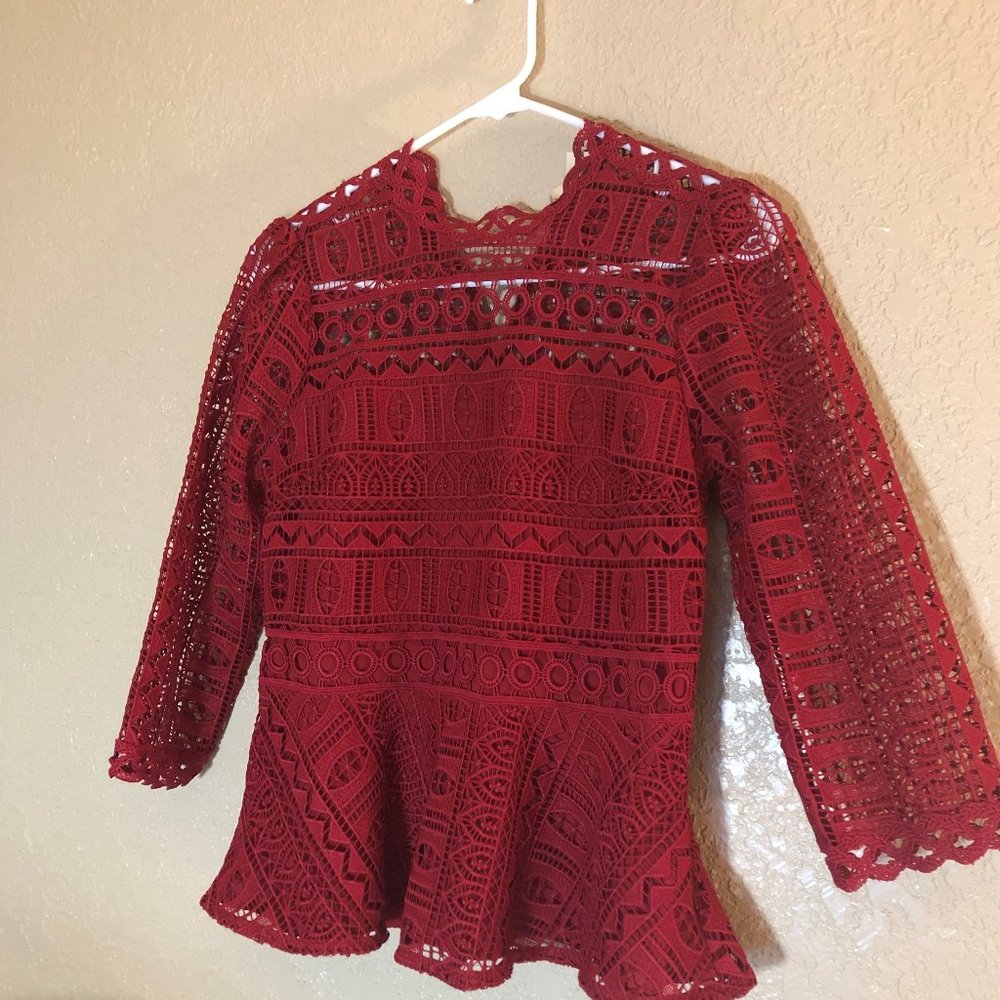 NWT - Top - Pendulum Red